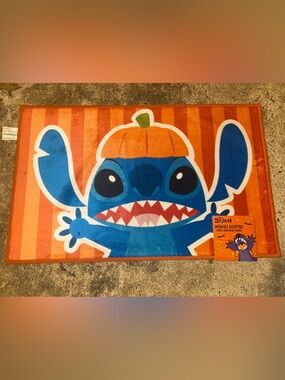 Stitch Halloween Accent Rug